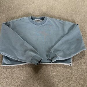 Good American cropped sweatshirt